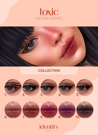 identity faces - genus toxic collection