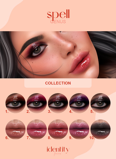 identity faces - genus spell collection