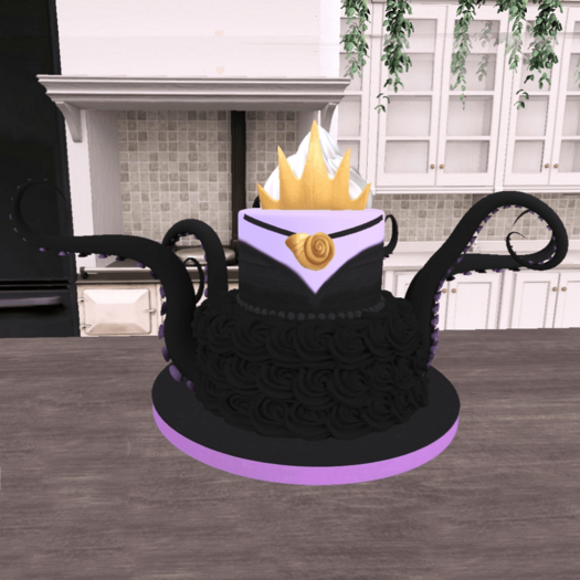 [Pretty Baked] Two Tier Ursula Cake