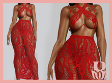 Rosary. Nivea . Red