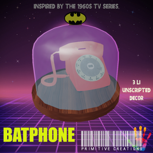 PRIMitive Sci-fi - Batphone Decor