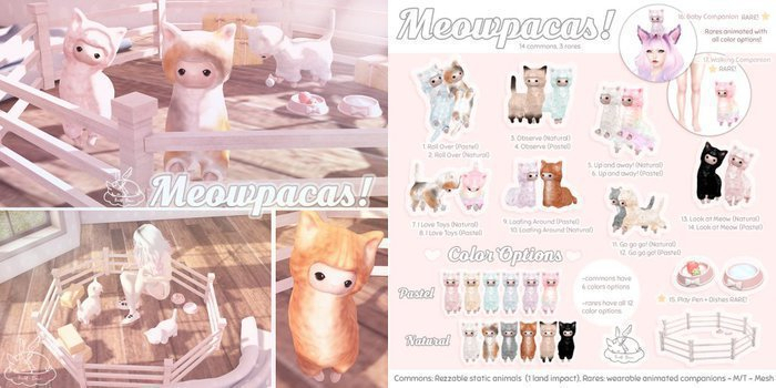 +Half-Deer+ Meowpaca - Walking Companion RARE