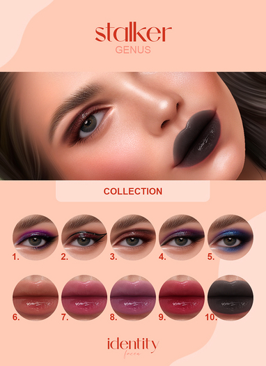 identity faces - genus stalker collection