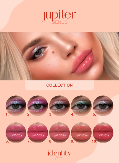 identity faces - genus jupiter collection