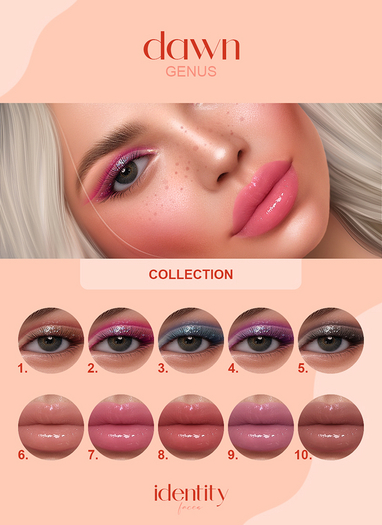 identity faces - genus dawn collection