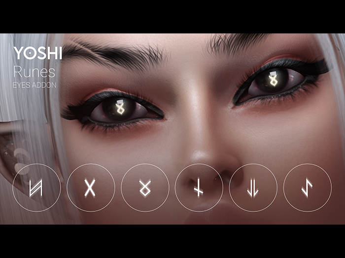 YOSHI - Runes Eyes Sparkle Addon - Pack