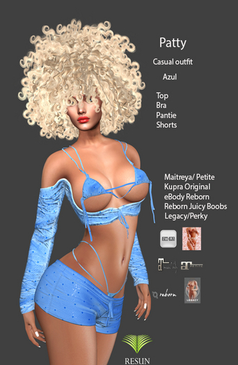 Res_Patty outfit Azul