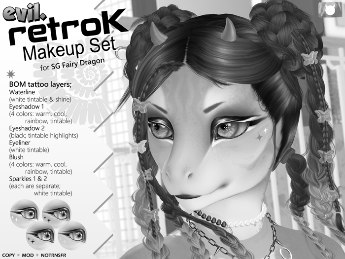 [DEMO] evil. retroK Makeup Set ~ SG Fairy Dragon