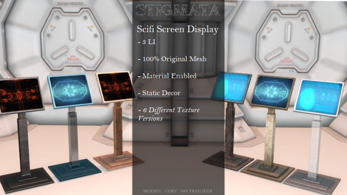 Stigmata - Scifi Screen Display - [Add Me]