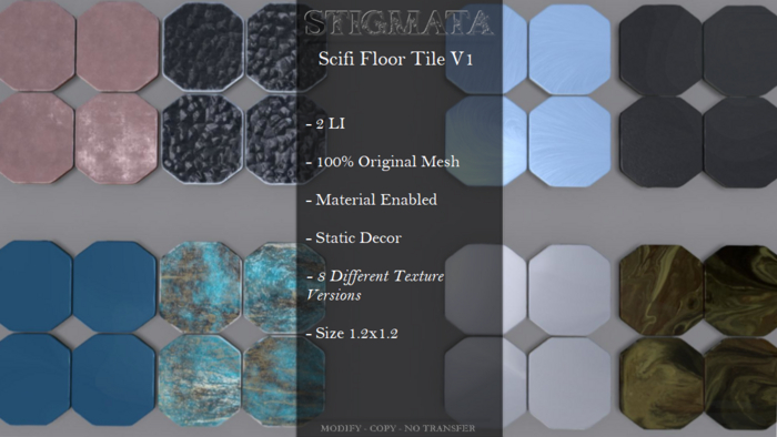 Stigmata - Scifi Floor Tile V1 - [Add Me]