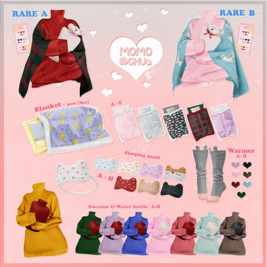 :: MOMOCHUU :: Lovable - Sweater & Water bottle F