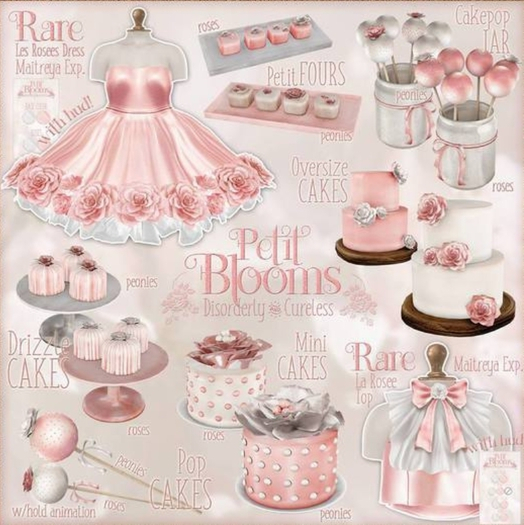 DISORDERLY&CURELESS / Petit Blooms / Les Rosees Dress / RARE