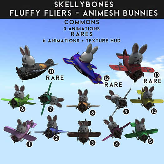 Skellybones -- Fluffy Fliers #10 COMMON