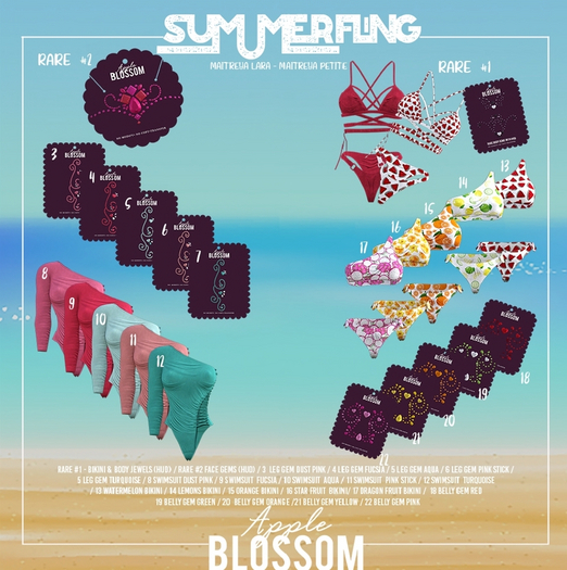 #1 Apl.Blossom Summer Fling RARE