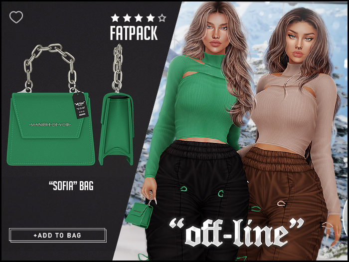 "Off-Line" x "Sofia" Bag / Fatpack