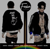 [Fusion Fashion Delivery Hud] - Just Do Me Open Jacket - Blue