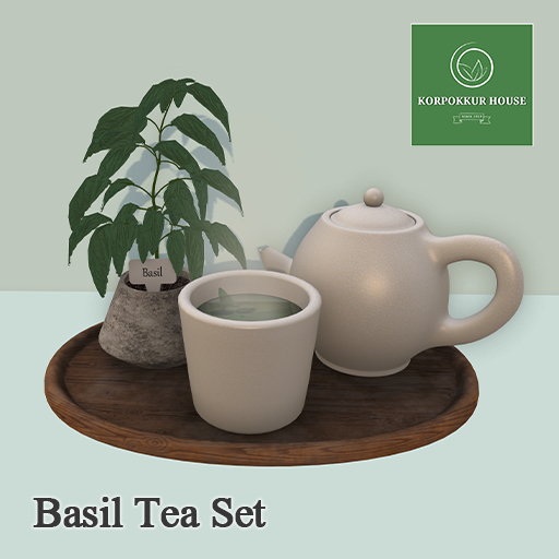 [KH] Basil Tea Set (wear me)