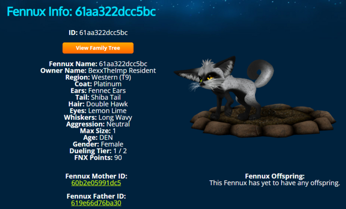 Fennux Den - Western - Platinum 61aa322dcc5bc