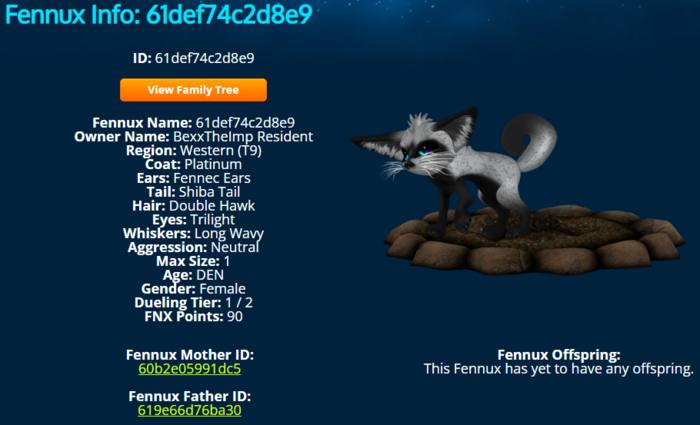 Fennux Den - Western - Platinum 61def74c2d8e9