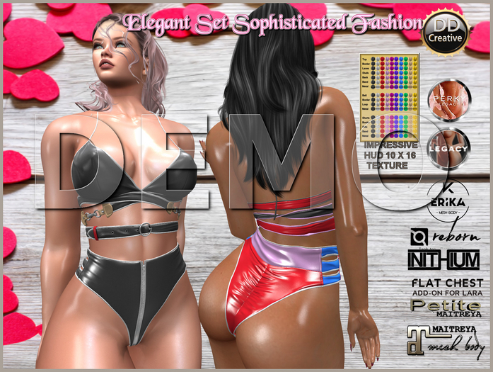 ☾ⅅⅅ☽ Elegant Set Sophisticated Fashion ☣ DEMO