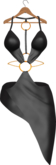 May24 - Ariel Dress Black - Maitreya, Legacy, Perky, Kupra, Ebody Reborn, Belleza GenX Classic/Curvy
