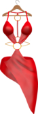 May24 - Ariel Dress Red - Maitreya, Legacy, Perky, Kupra, Ebody Reborn, Belleza GenX Classic/Curvy