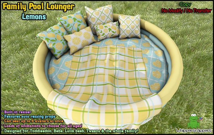 ! Whippersnappers ! - Pool Lounger - Lemons