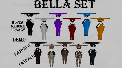 [SC] Bella Set Fatpack (PANTS)