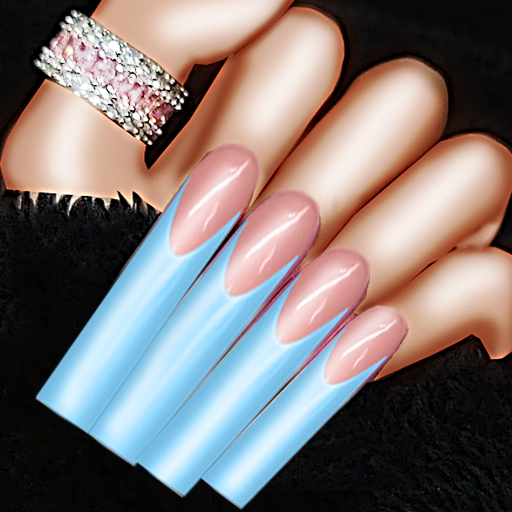 [Pretty Nails] Blue Nails