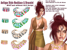 Antique Style Necklace & Bracelet