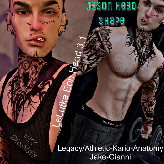 -RXZ- Jason Head Shape- Eon