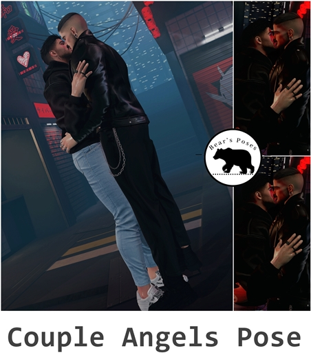 ll Bear's Poses ll Coulpe Angels Pose