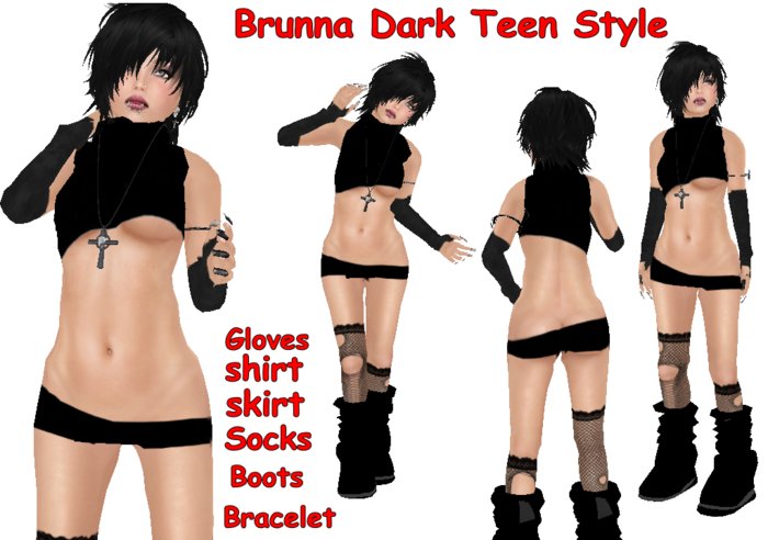 Brunna Dark Teen Style