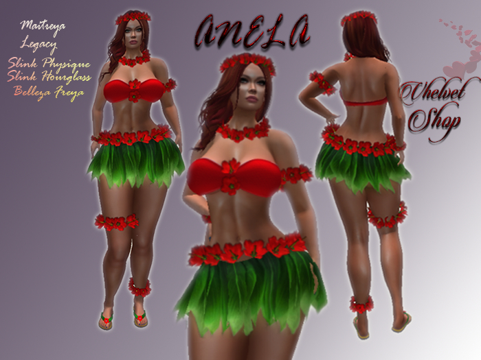 ANELA HAWAII Rojo