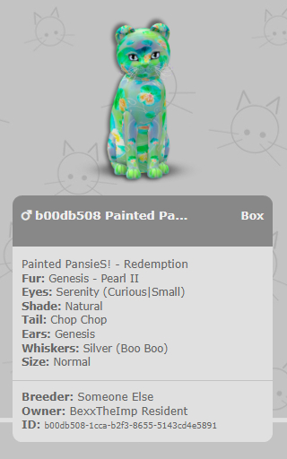 KittyCatS Box - Painted PansieS! - Redemption - b00db508