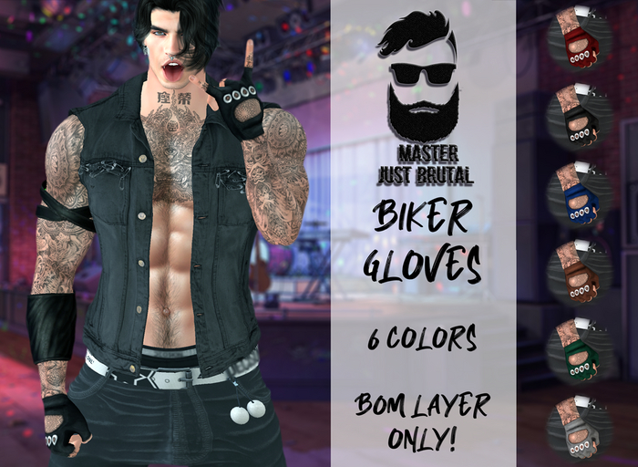 MJB sale Biker gloves BOM