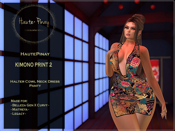 HautePinay - KIMONO PRINT 2