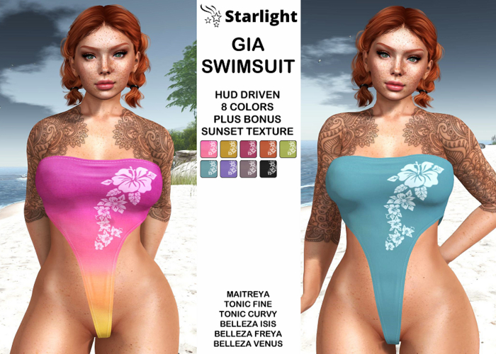 .:{ AC }:.  Gia Swimsuit with HUD