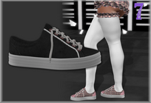 <7w> Bobbie Sneaks - Black ~Maitreya, Reborn, Legacy~