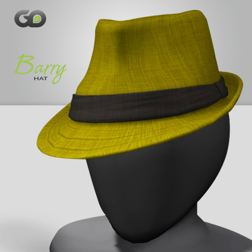 [GD] Barry Hat - Yellow