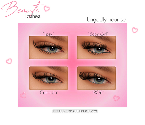 [B.] - Ungodly Hour Lash Collection