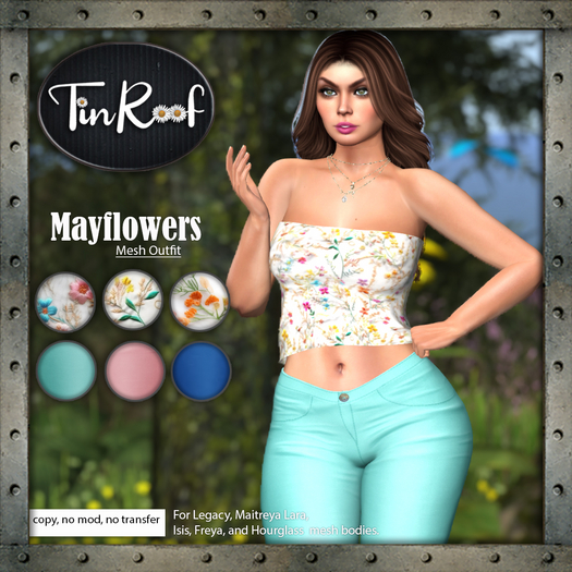 [TinRoof] "Mayflowers" Outfit