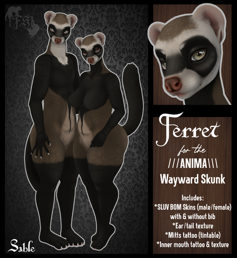 [FH] Anima Ferret Mod - Sable