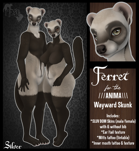[FH] Anima Ferret Mod - Silver