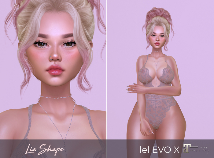 LIA Shape - LeLUTKA Raven/Maitreya