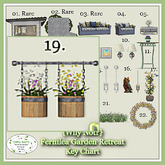 19 {Why Not?} Fernilea Garden Retreat Barrel Planters