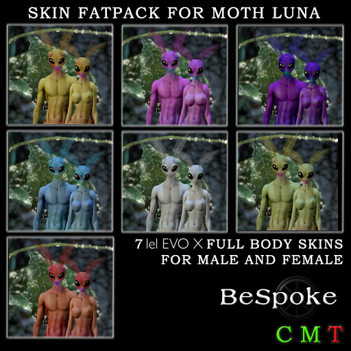 BeSpoke - Moth Luna - Skin Fatpack
