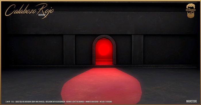 Calabozo Rojo Backdrops Pack- The Bearded Guy