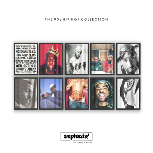 [e!] Framed Posters: The 90s Hip Hop Collection! (Fatpack)