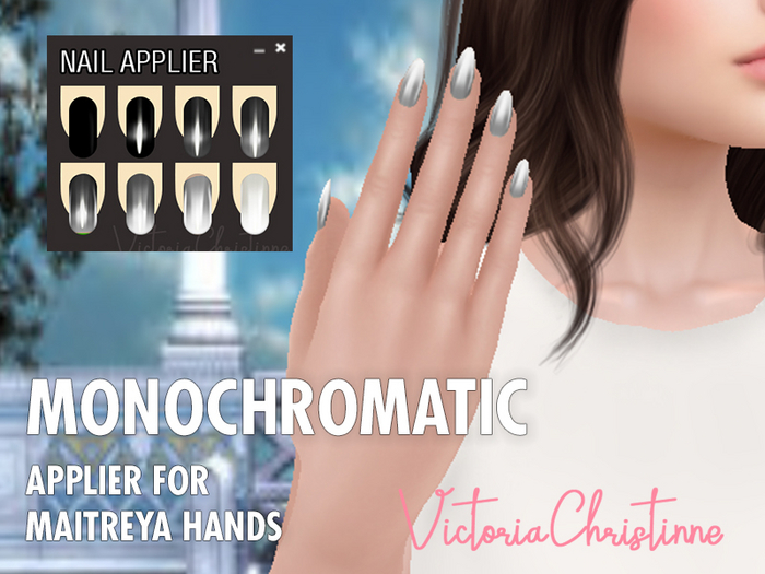 VIC Box Nails Maitreya Applier Monochromatic